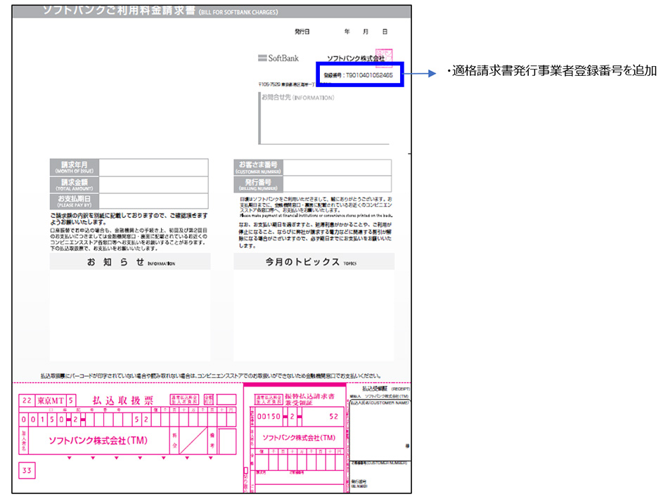 請求書表示