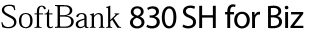 SoftBank 830SH for Biz