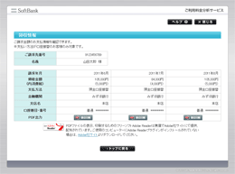 請求書・領収情報を取得できます