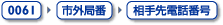 0061国内電話サービスにご登録の場合
