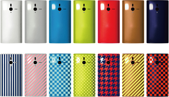 PANTONE® 6 SoftBank 200SH 専用デザインシール（仮称）