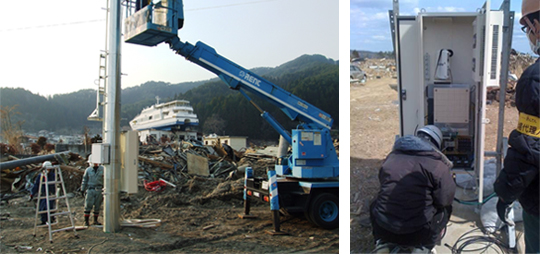 基地局の建て直し