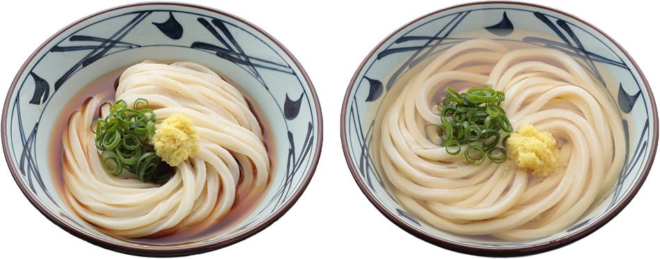 ぶっかけうどん/かけうどん