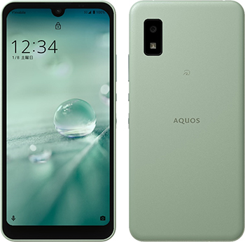 AQUOS wish（シャープ製）オリーブグリーン