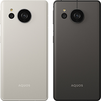 AQUOS sense7 plus（シャープ製）（左から）シルバー、ブラック