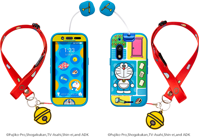 キッズフォン3 ドラえもん（ZTE製）ブルー